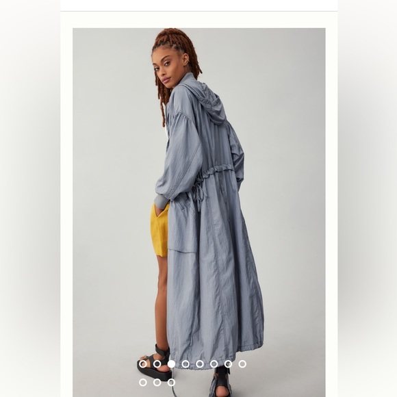 Anthropologie lightweight drawstring jacket - Picture 7 of 8